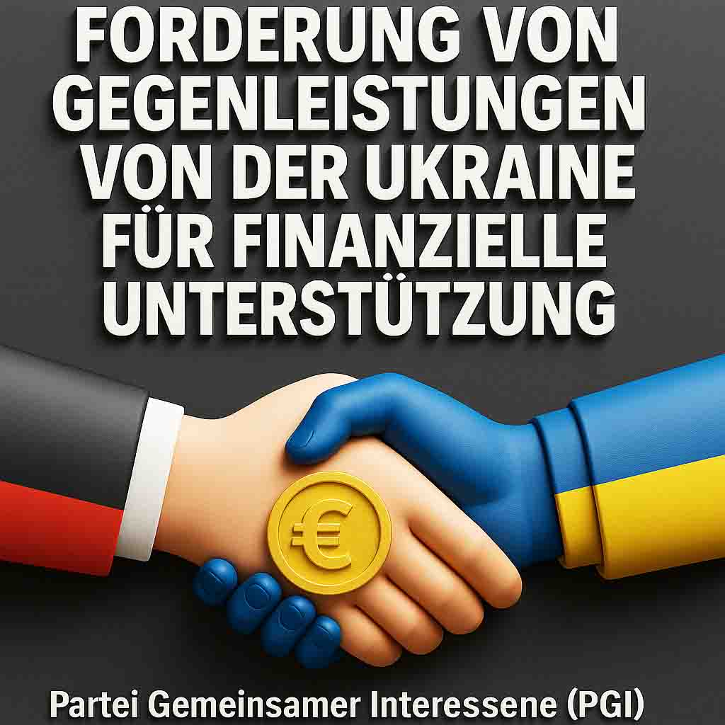 Forderungen von Gegenleistungen von der Ukraine