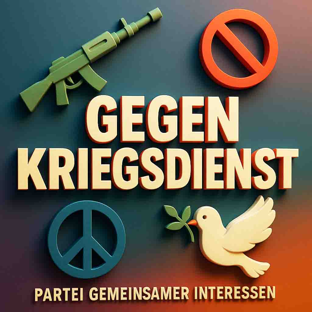 Gedichte gegen Wehrpflicht, Kriegsdienst und Krieg