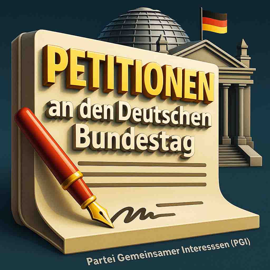 Petitionen an den Deutschen Bundestag